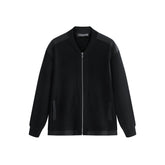 Men's Mixed-Fabric Panel Knit Cardigan